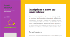 Desktop Screenshot of conseil-peinture.fr